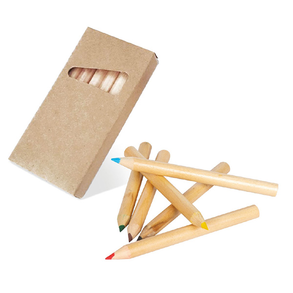 12 Piece Colored Pencil Set - Kraft Box