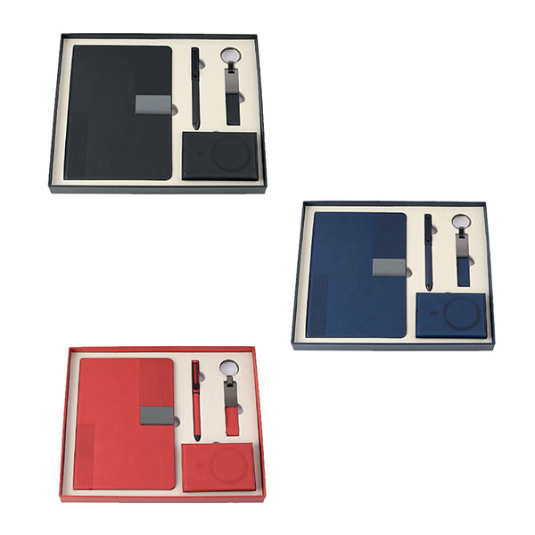 Executive Gift Set - Pen, Journal, Keychain & MagSafe Wallet