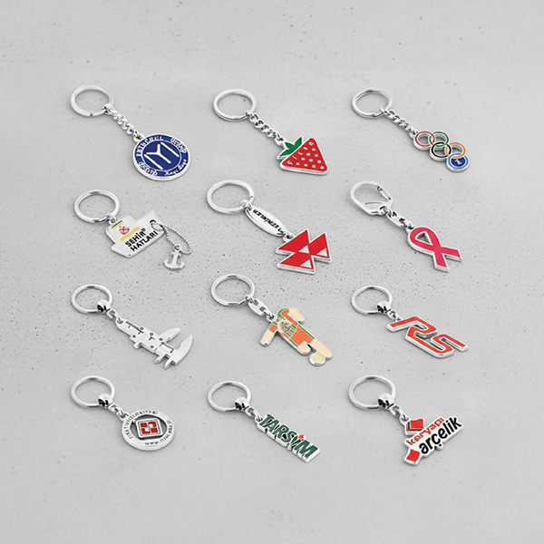 3D Custom Designed Metal Keychain