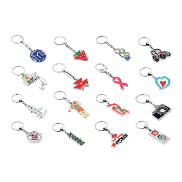Enamel keychain