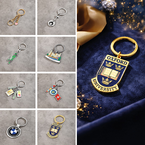 Custom Enamel Key Tag - Die Cast Metal