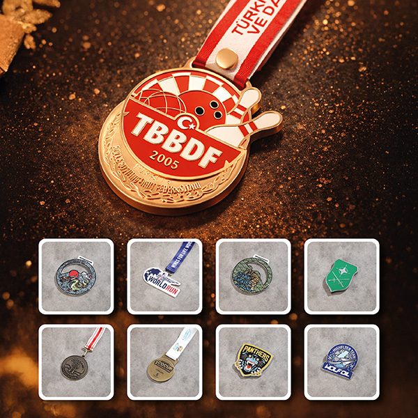 Custom Award Medal - Die Cast Metal